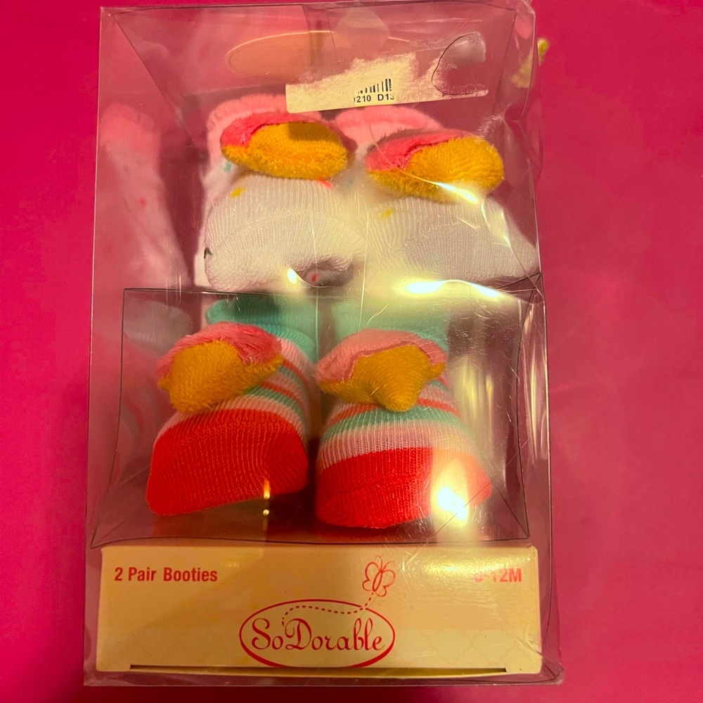 So Dorable Ice Cream 🍦 Booties